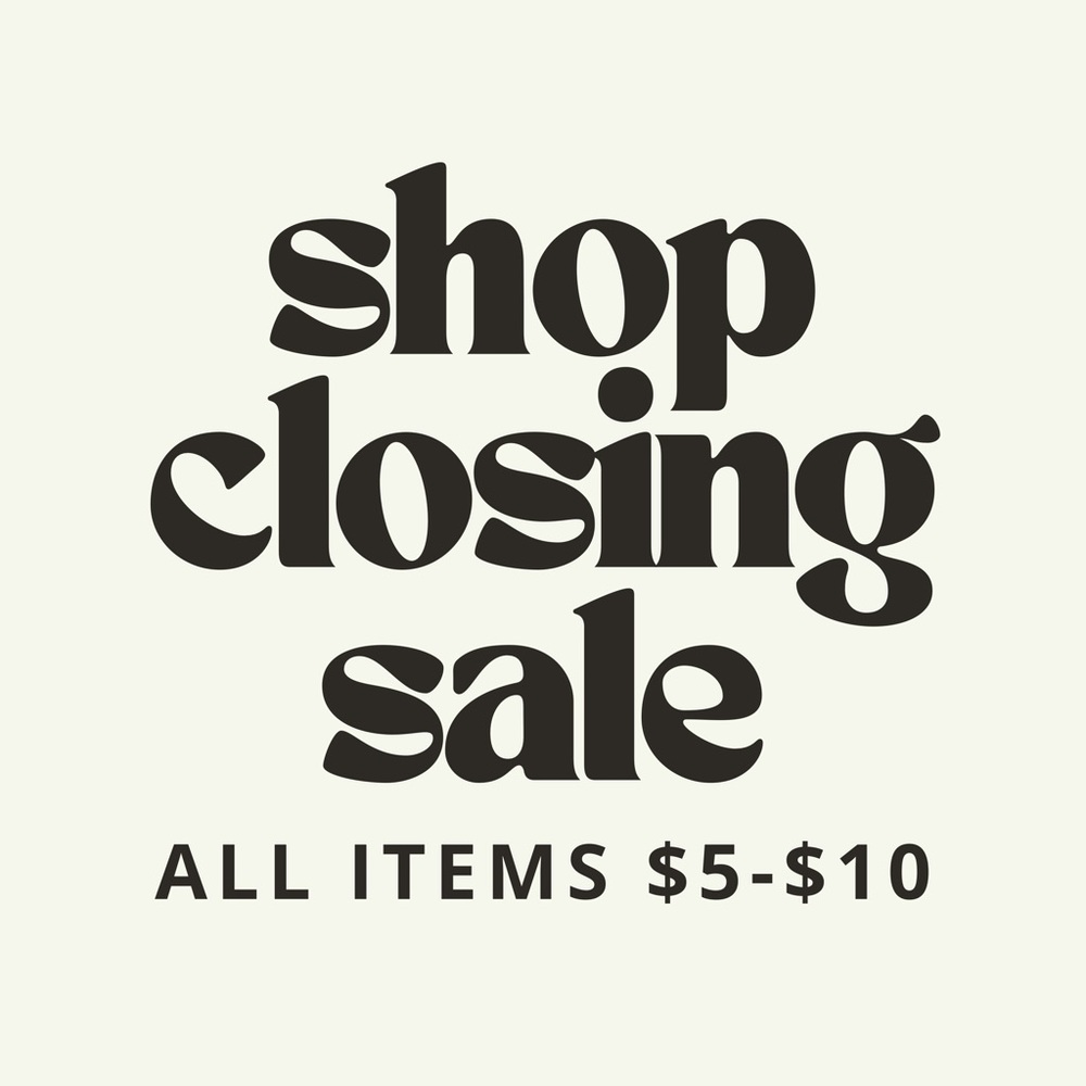 ✨shop closing sale✨